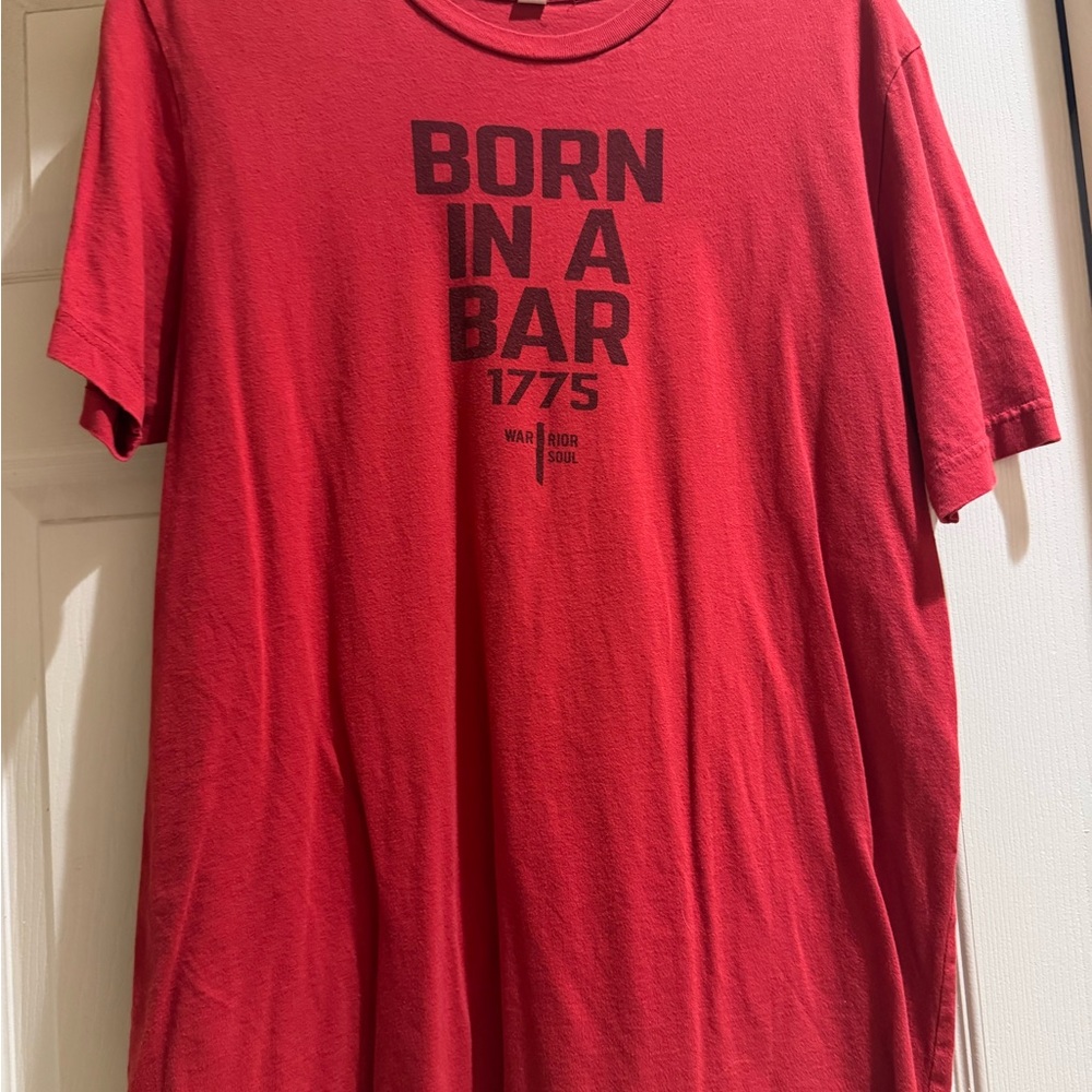 USMC Bella Canvas Red Graphic Tee
